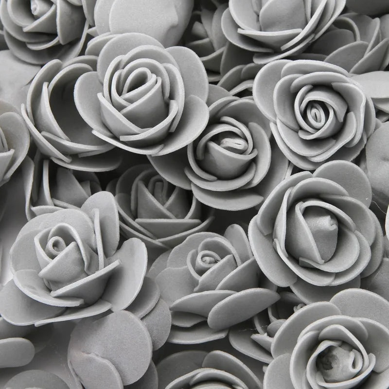 Rosas Artificiales De Espuma.