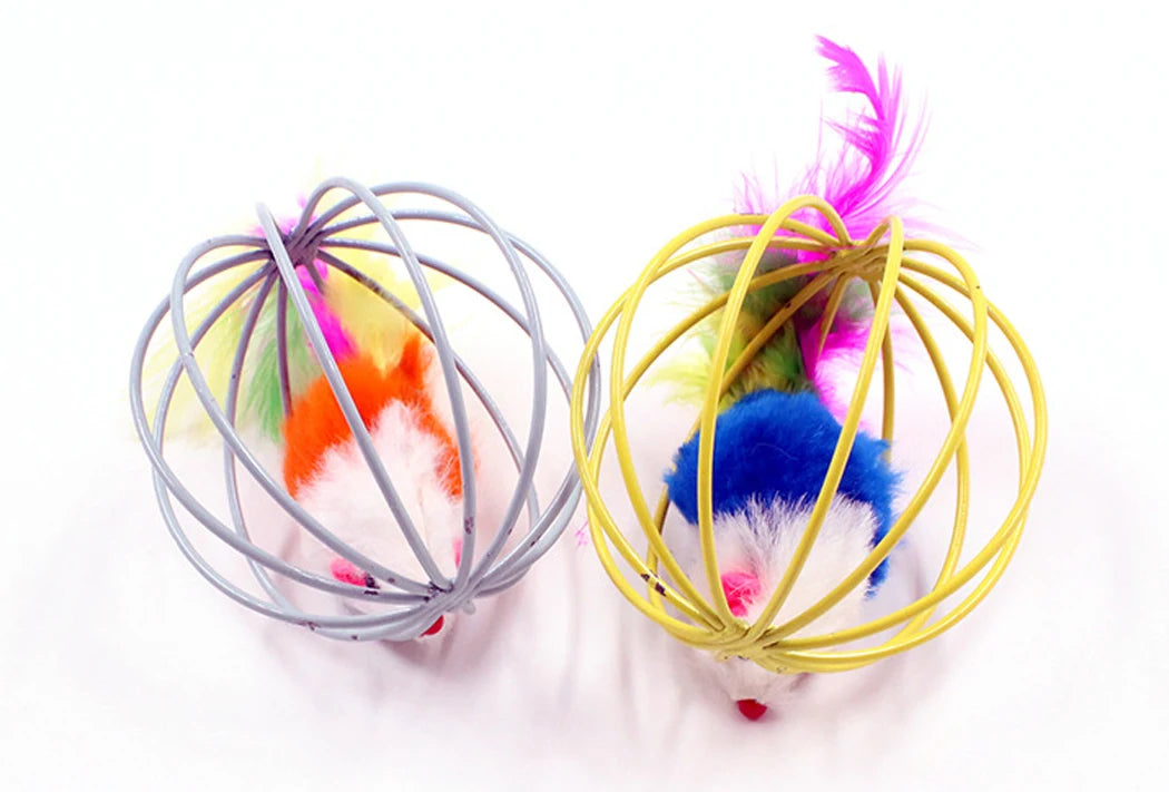 Juguete De Plumas Para Gato.