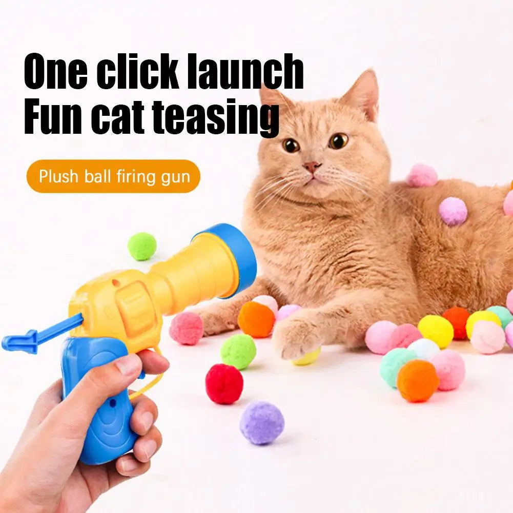 Lanzador De Pelotas Para Gatos.