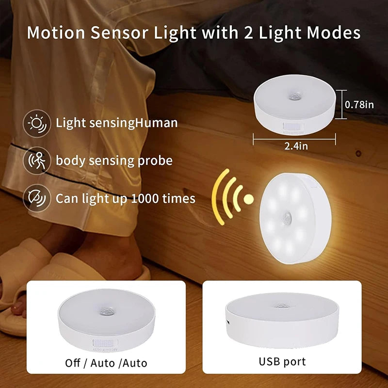 Luz LED Con Sensor.