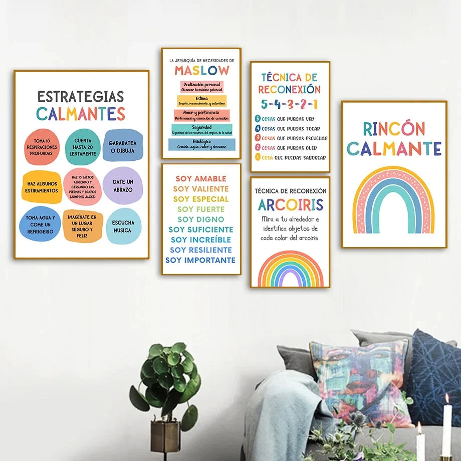 Calm Corner Inspirational Canvas Prints