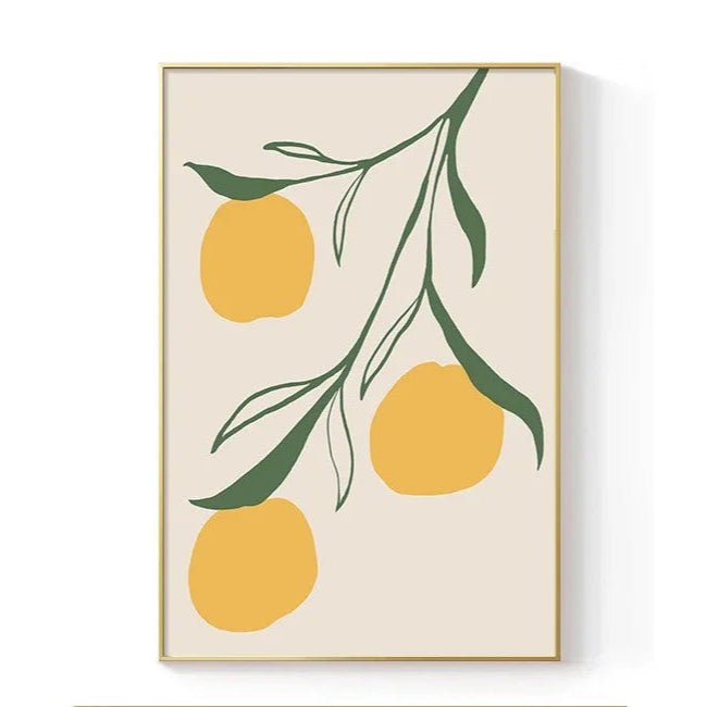 Poster En Lienzo De Flores Clásico.