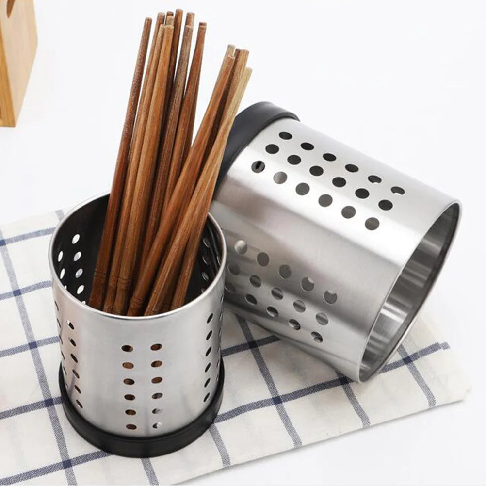 Organizador De Utensilios Acero Inoxidable.