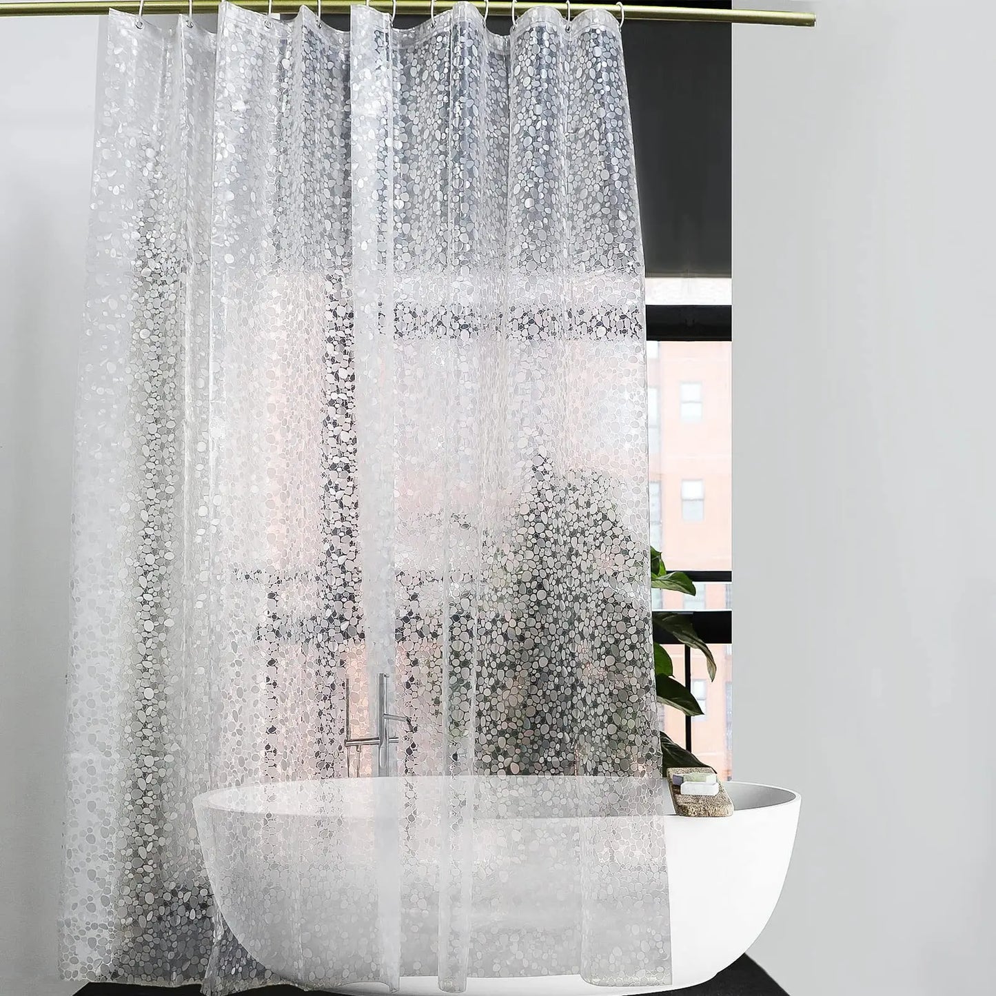 Cortina De Baño Impermeable.