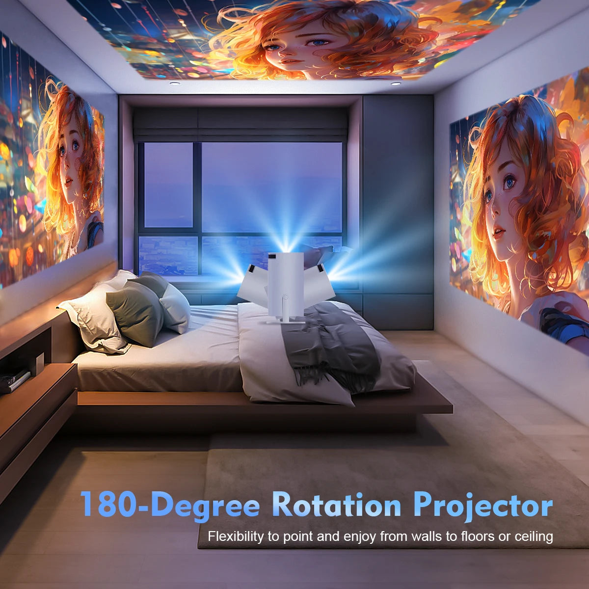 Proyector HY300, Home Cine.