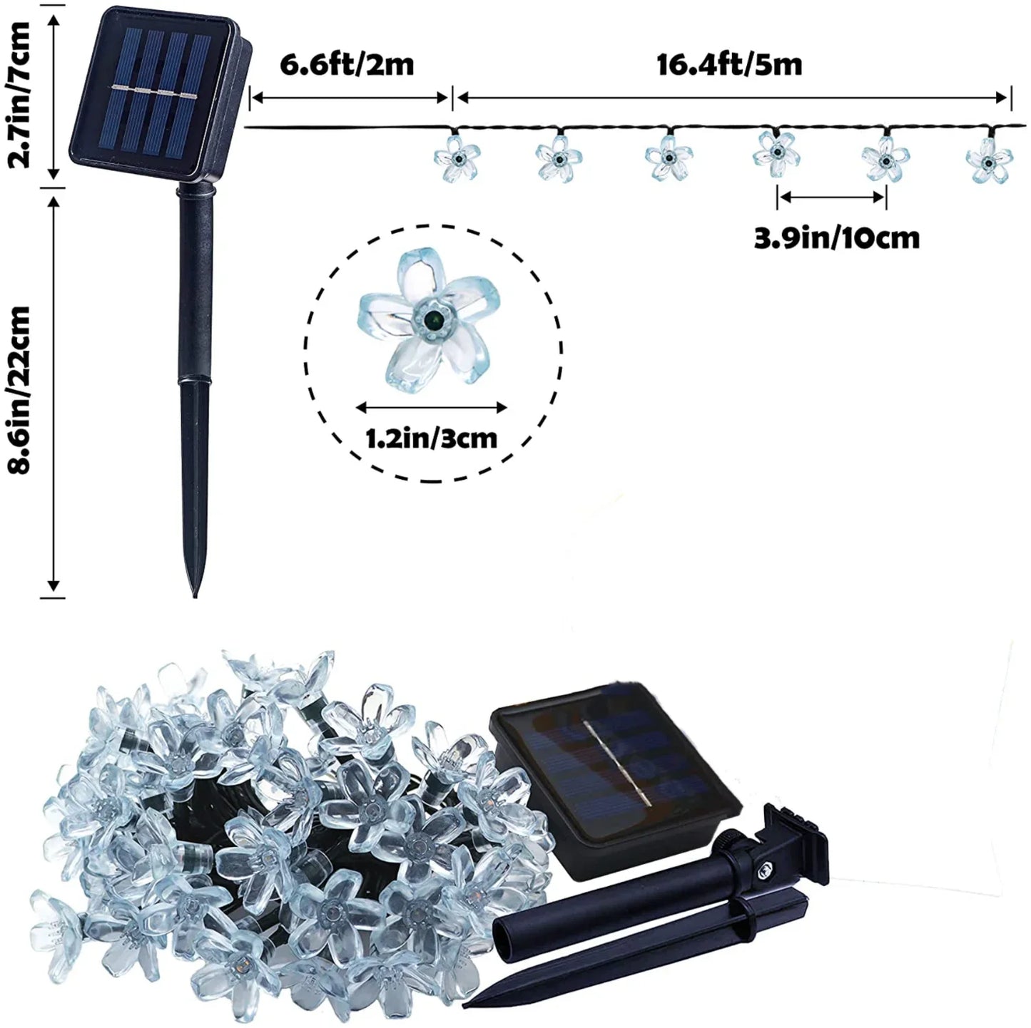 Luces Solares LED.