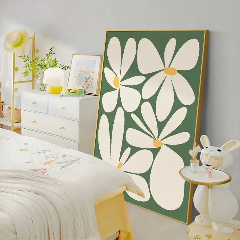 Poster En Lienzo De Flores Clásico.