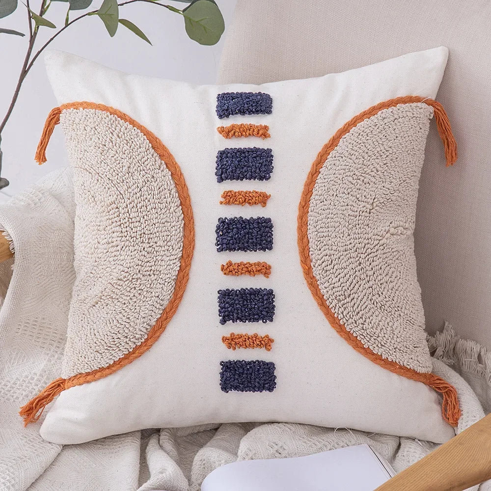 Funda Para Cojín Estilo Étnico.