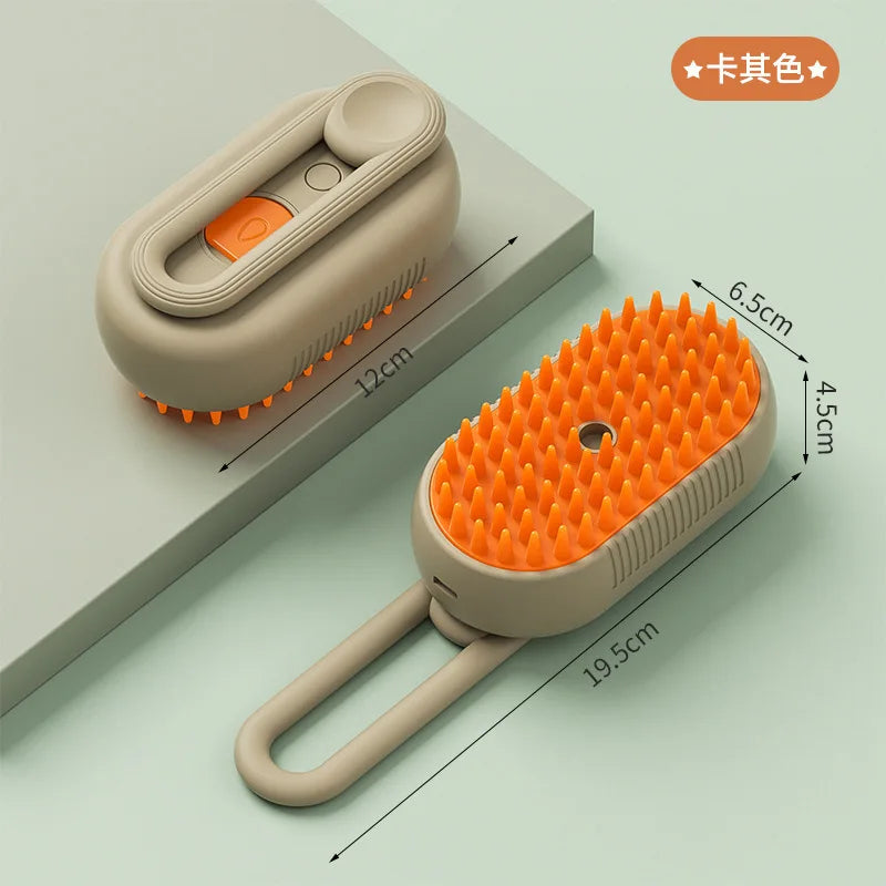 Cepillo Vaporizador Para Mascotas