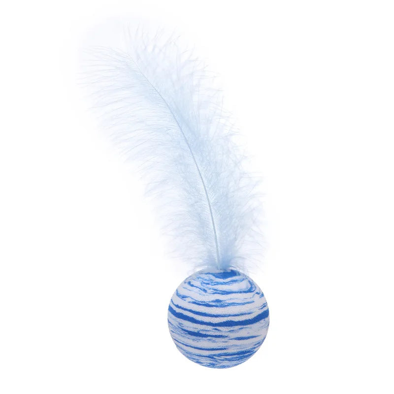 Juguete De Plumas Para Gato.