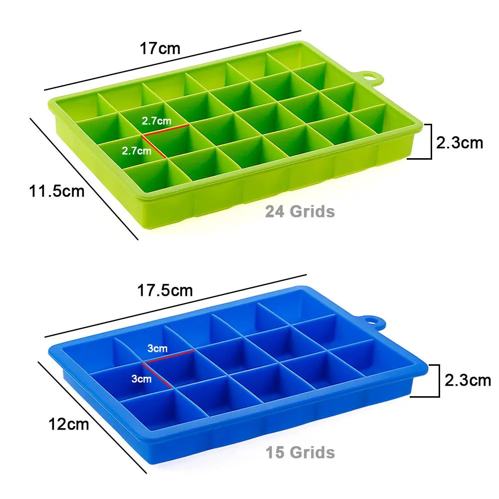 Bandeja Para Hielo De Silicona.