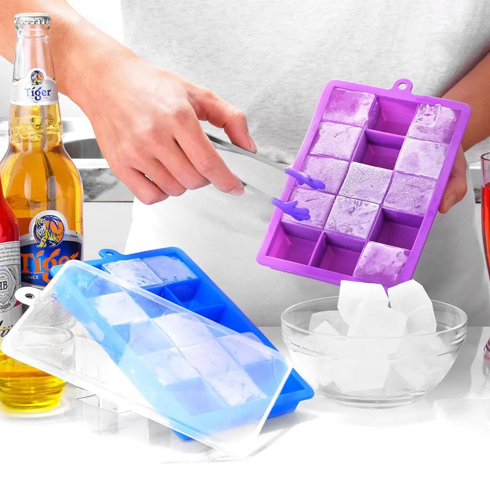 Bandeja Para Hielo De Silicona.