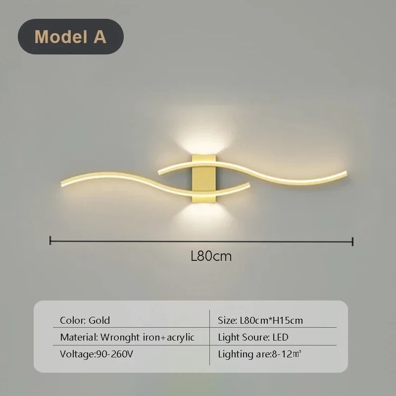 Lampara De Pared LED.