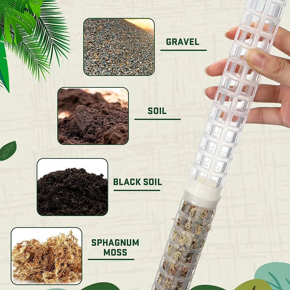 Bastón Soporte Para Plantas Trepadoras.