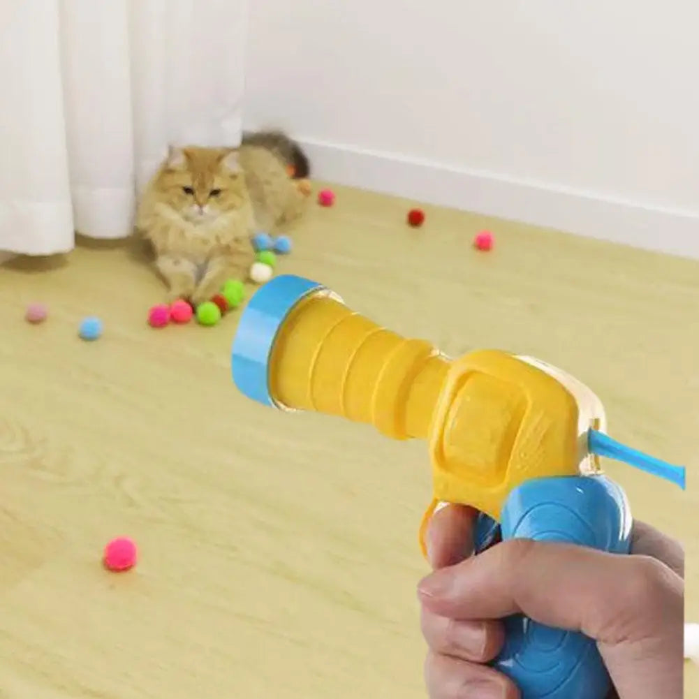 Lanzador De Pelotas Para Gatos.