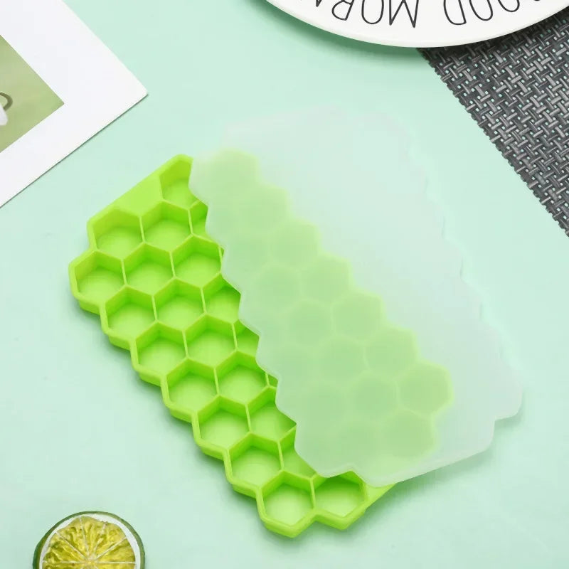 Bandeja Para Hielo Silicona Multifuncional.