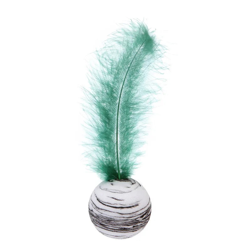 Juguete De Plumas Para Gato.