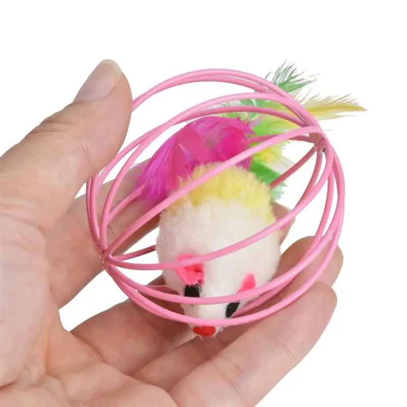 Juguete De Plumas Para Gato.