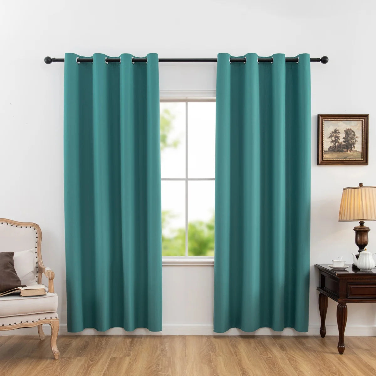 Cortinas Con Ojales.