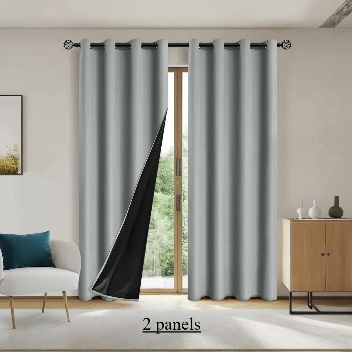Cortinas Con Protección UV.