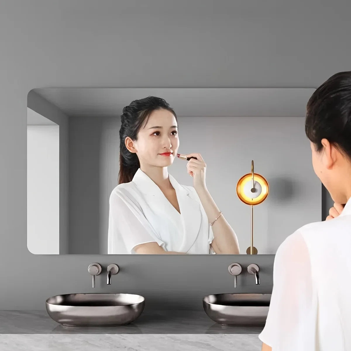 Espejo Acrílico Irrompible Para Baño.