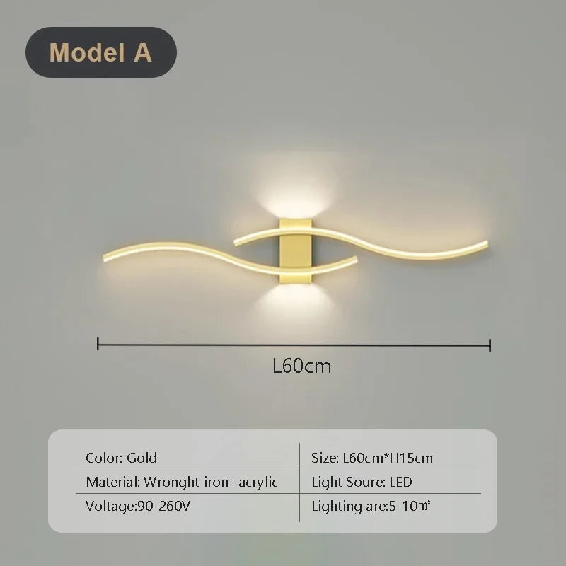 Lampara De Pared LED.