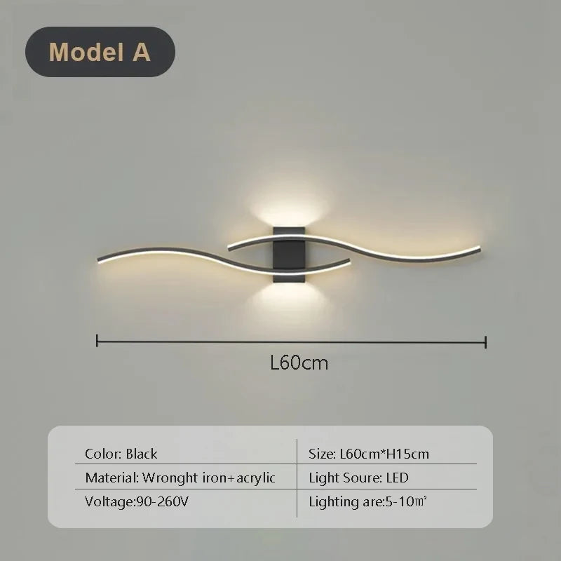 Lampara De Pared LED.