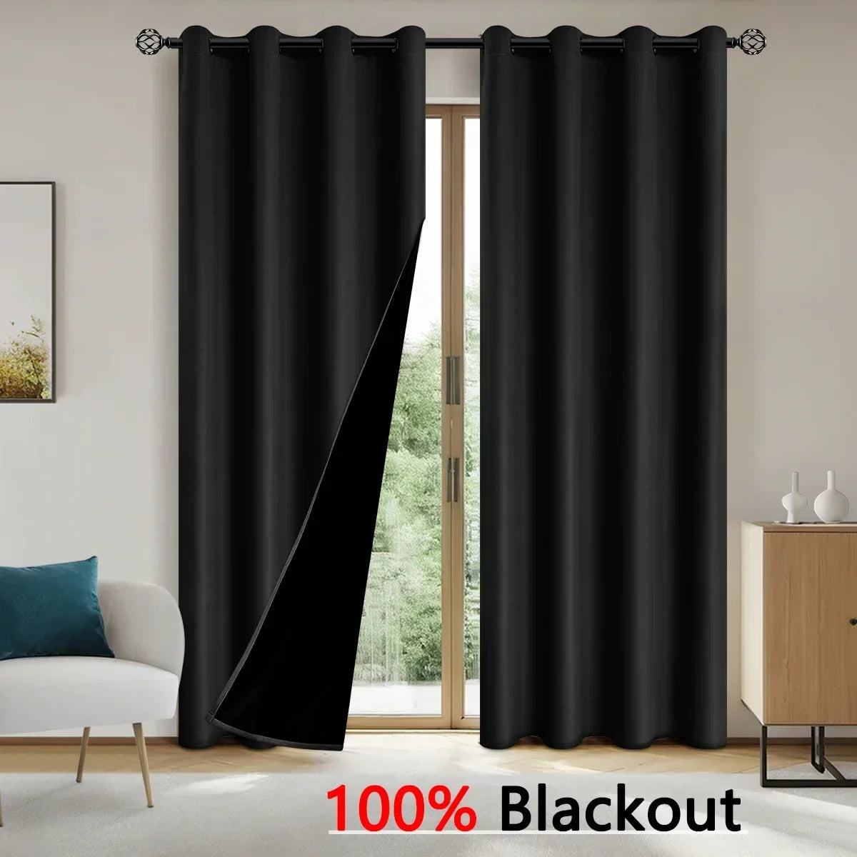 Cortinas Con Protección UV.
