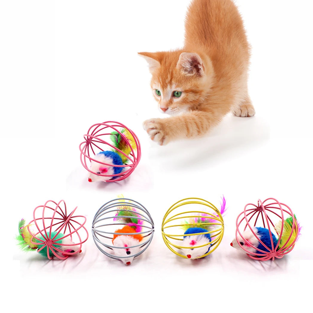 Juguete De Plumas Para Gato.