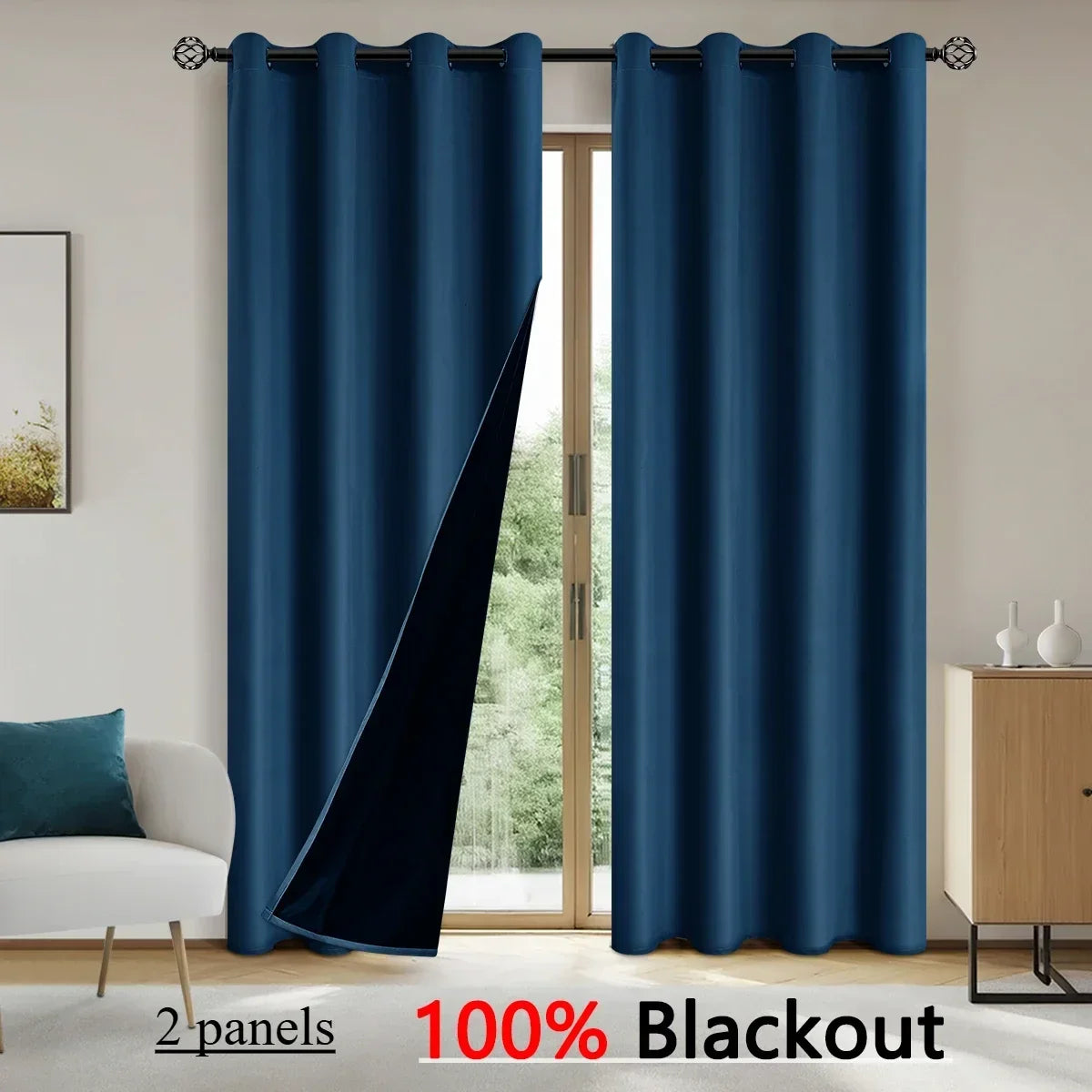 Cortinas Con Protección UV.