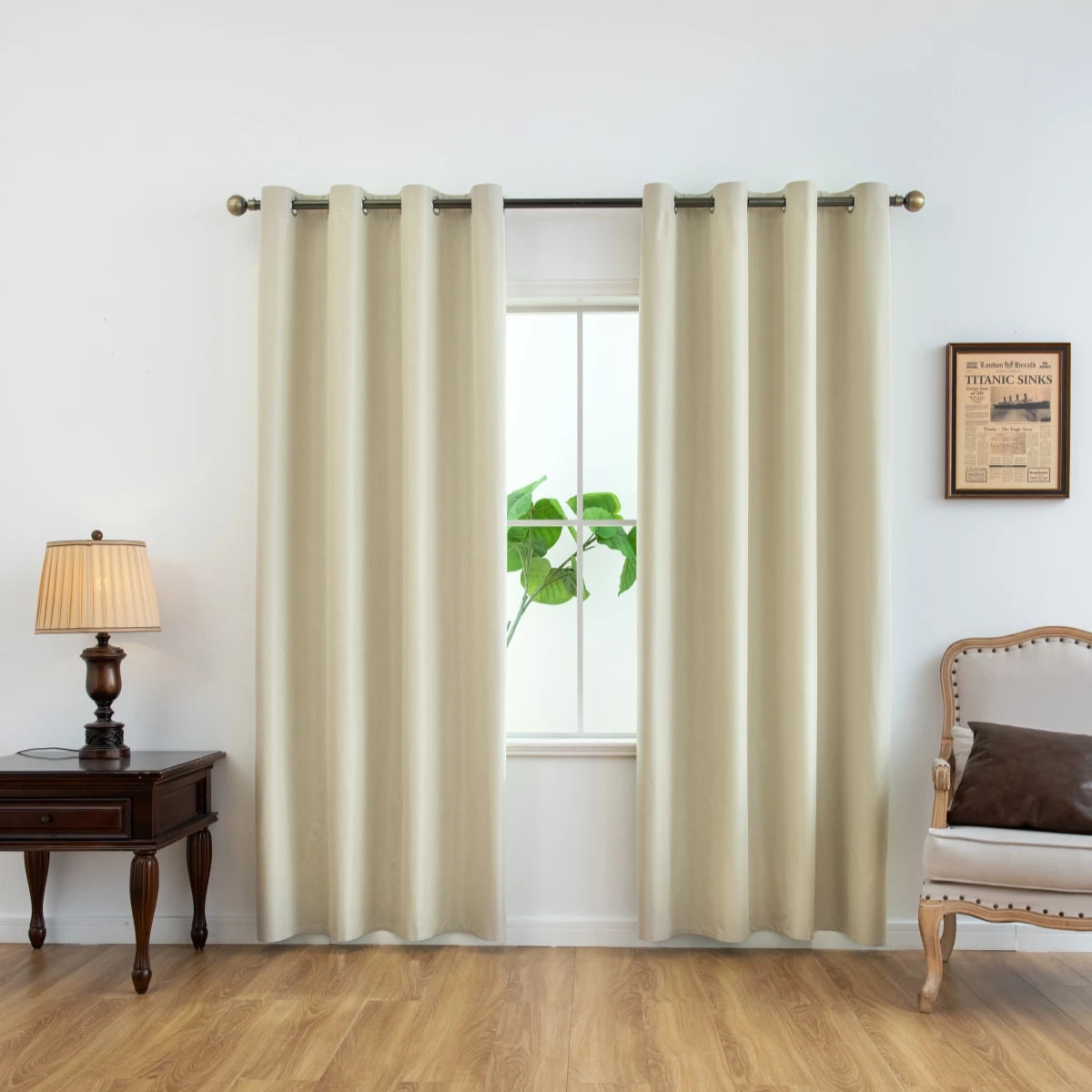 Cortinas Con Ojales.