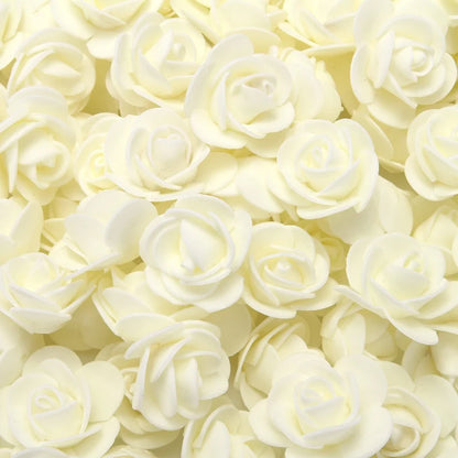 Rosas Artificiales De Espuma.
