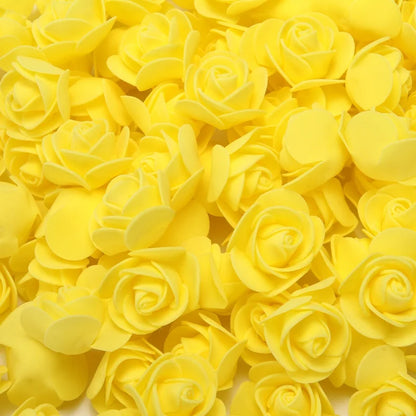 Rosas Artificiales De Espuma.