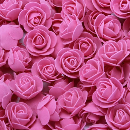 Rosas Artificiales De Espuma.