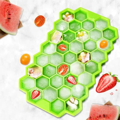 Bandeja Para Hielo Silicona Multifuncional.