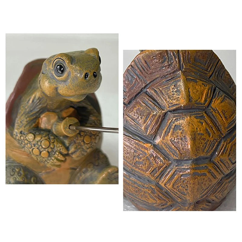 Decoración Para El Jardín Forma De Tortuga.