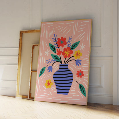 Poster Decoración De Algodón Ecológico.