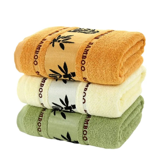 Set of 1/4/6 Bamboo Fiber Towels Sets Home Bath Towels