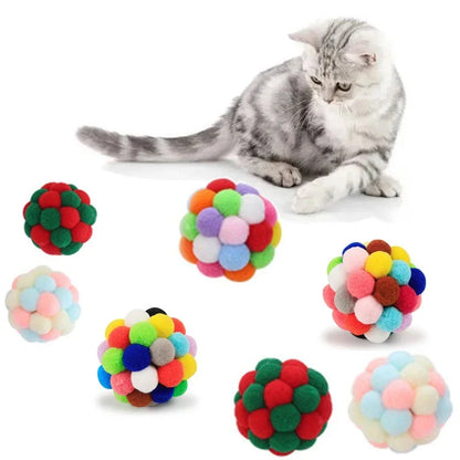 Juguete Para Gatos Bolas Brillantes.