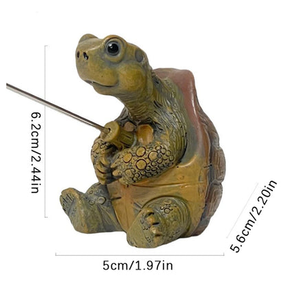 Decoración Para El Jardín Forma De Tortuga.