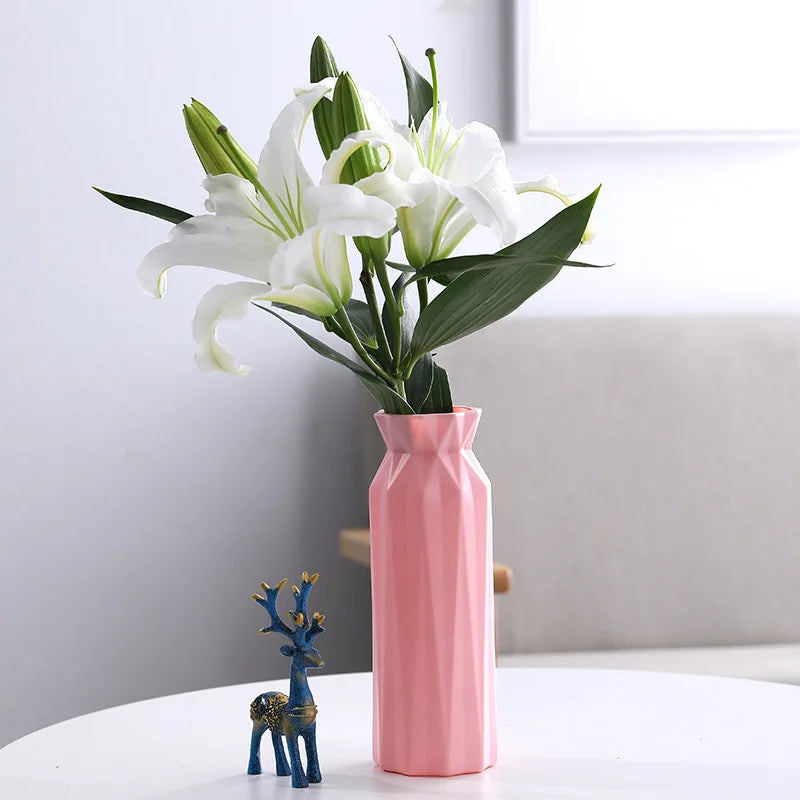 Florero Moderno Plástico.