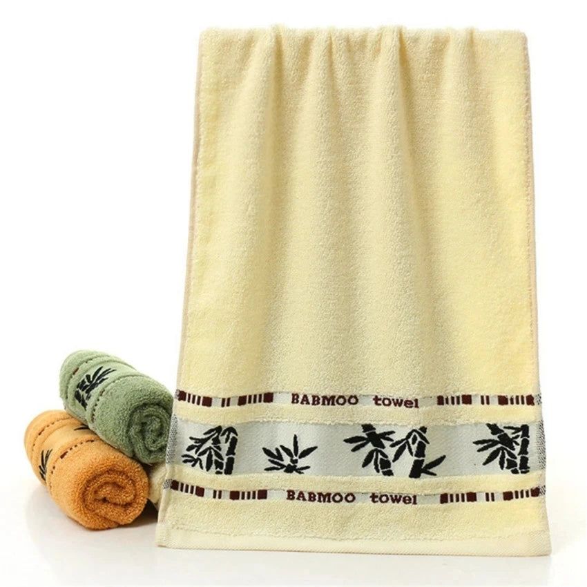 Set of 1/4/6 Bamboo Fiber Towels Sets Home Bath Towels
