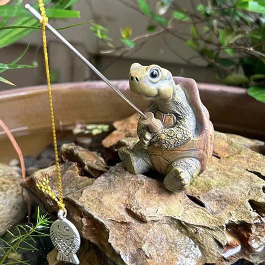 Decoración Para El Jardín Forma De Tortuga.