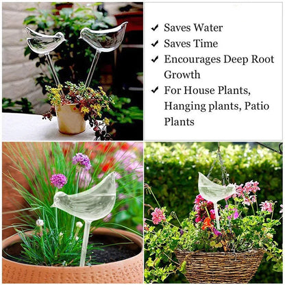 Riego Para Plantas En Forma De Pájaro.