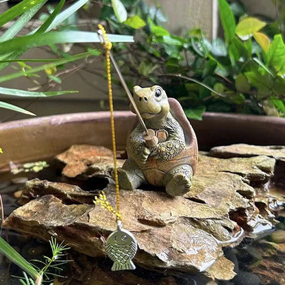 Decoración Para El Jardín Forma De Tortuga.
