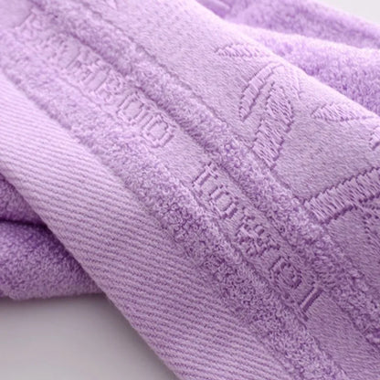 2pcs Bamboo Fiber Towels Sets 34x74cm 70x140cm Home Bath Towels