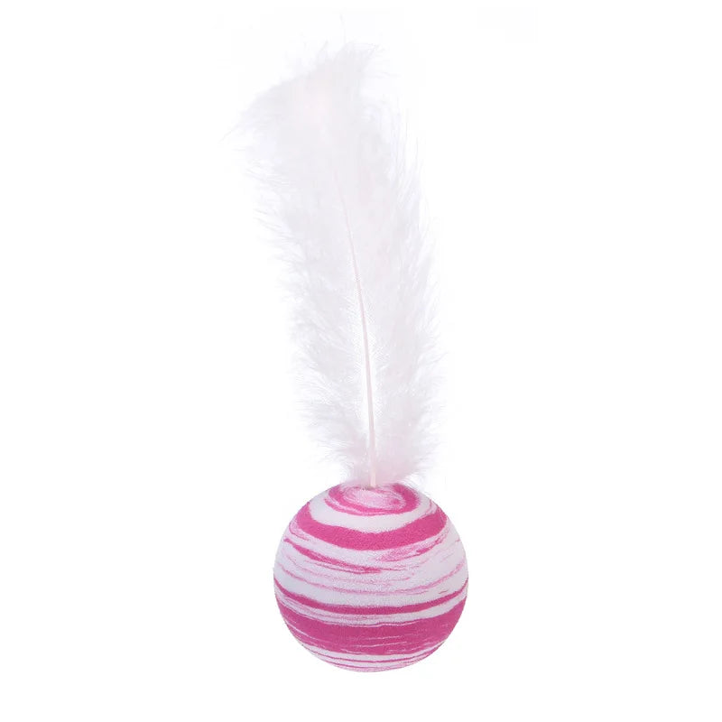Juguete De Plumas Para Gato.